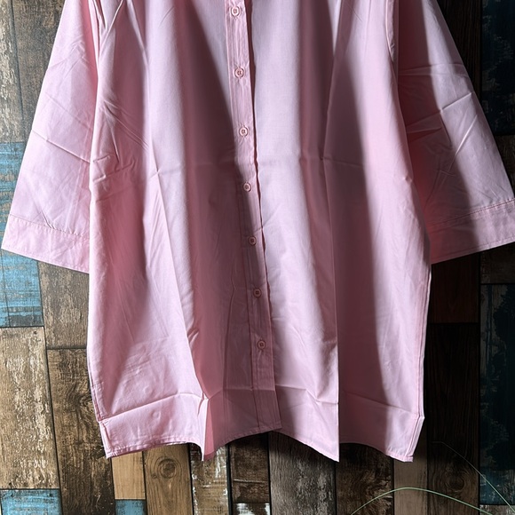 American Sweetheart XL pink button down casual shirt - Picture 4 of 15